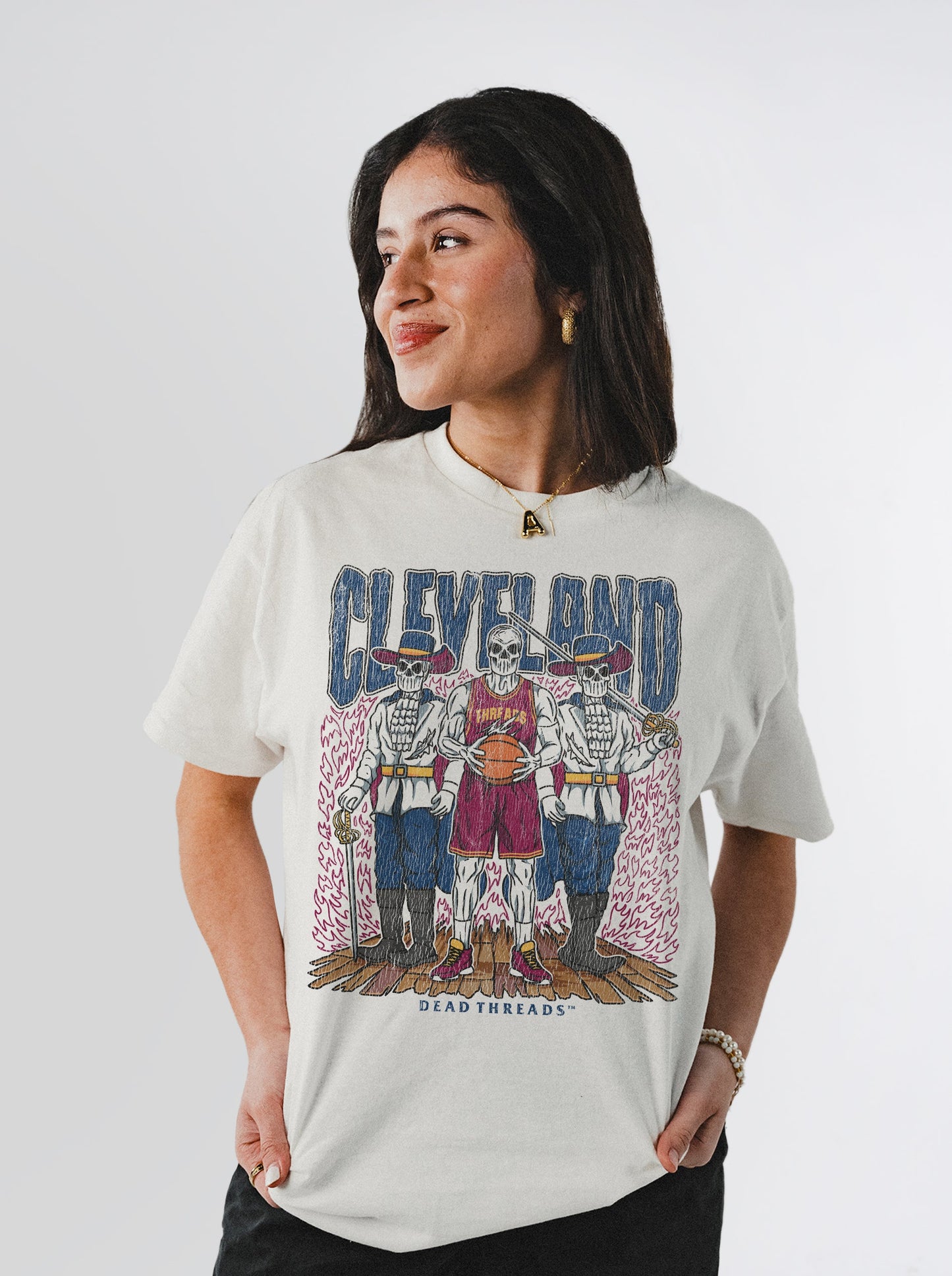 CLEVELAND BASKETBALL – T-Shirt – Dead Threads Apparel