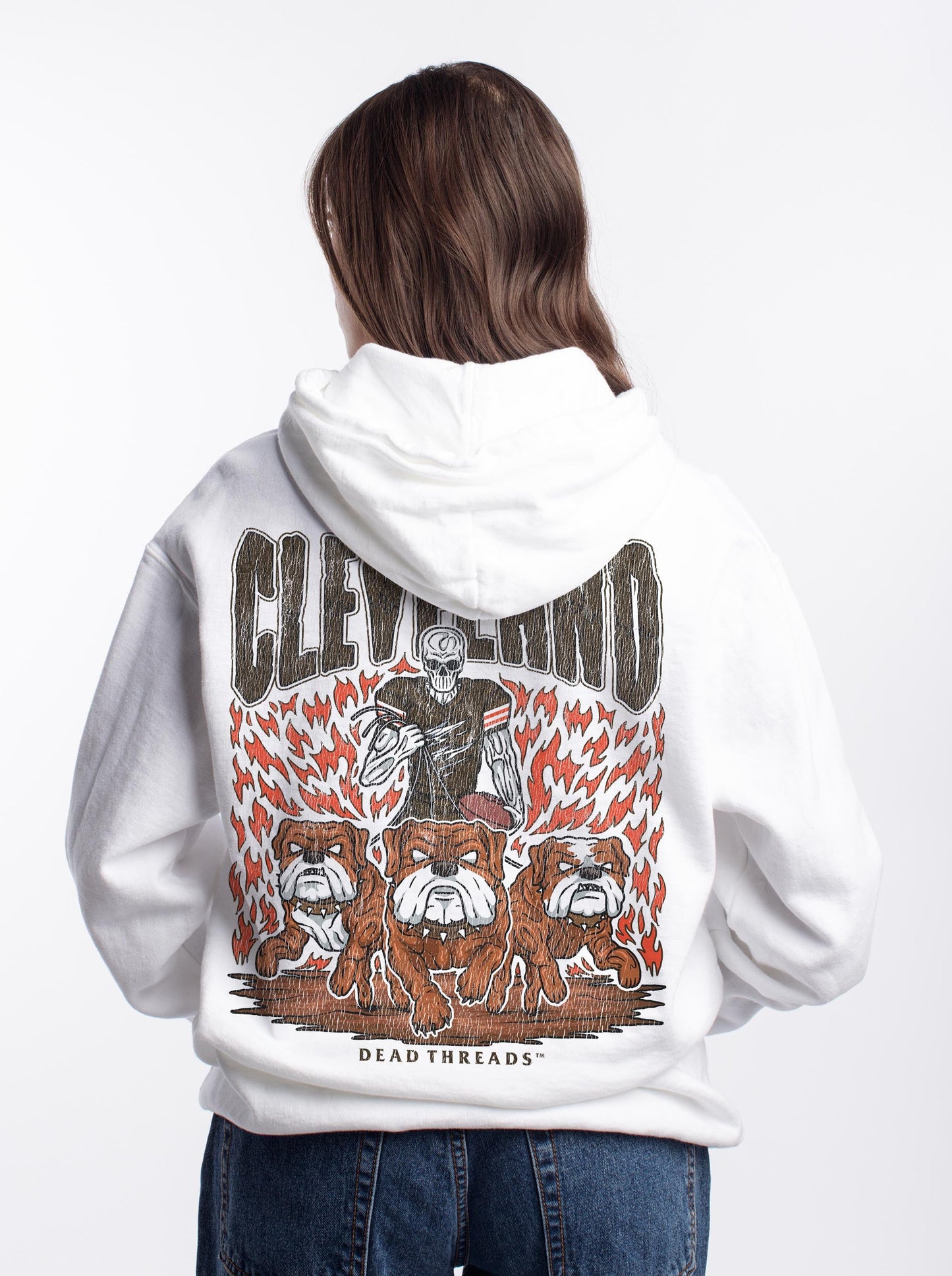 CLEVELAND FOOTBALL - HOODIE – Hoodie – Dead Threads Apparel