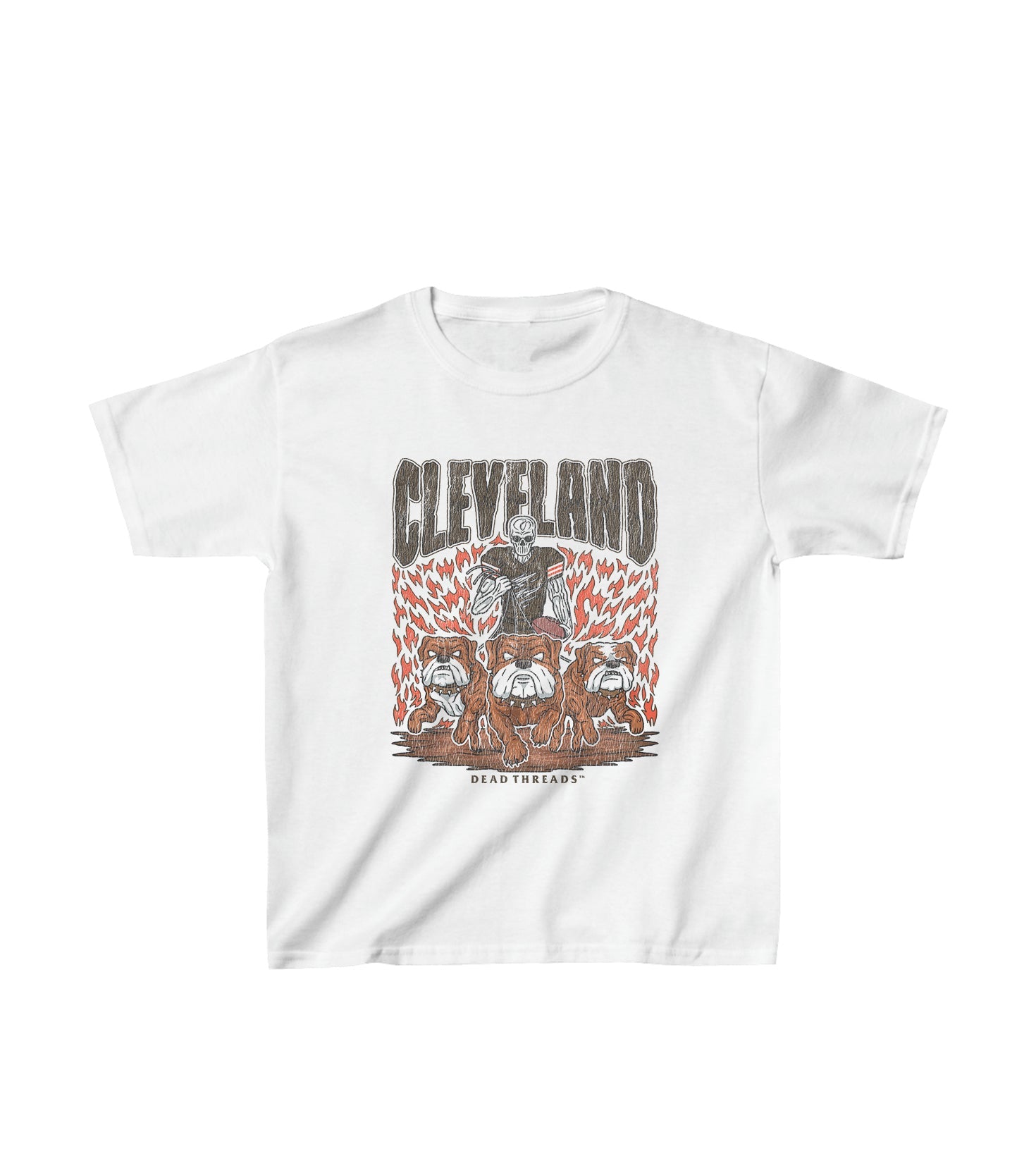 CLEVELAND FOOTBALL - KIDS – Kids clothes – Dead Threads Apparel