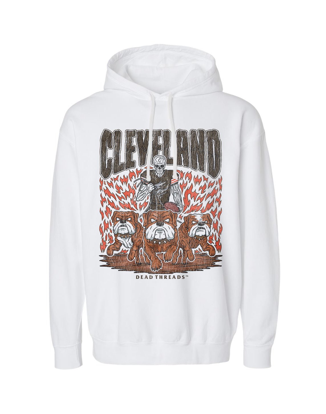 CLEVELAND FOOTBALL - LIGHTWEIGHT HOODIE – Lightweight – Dead Threads Apparel
