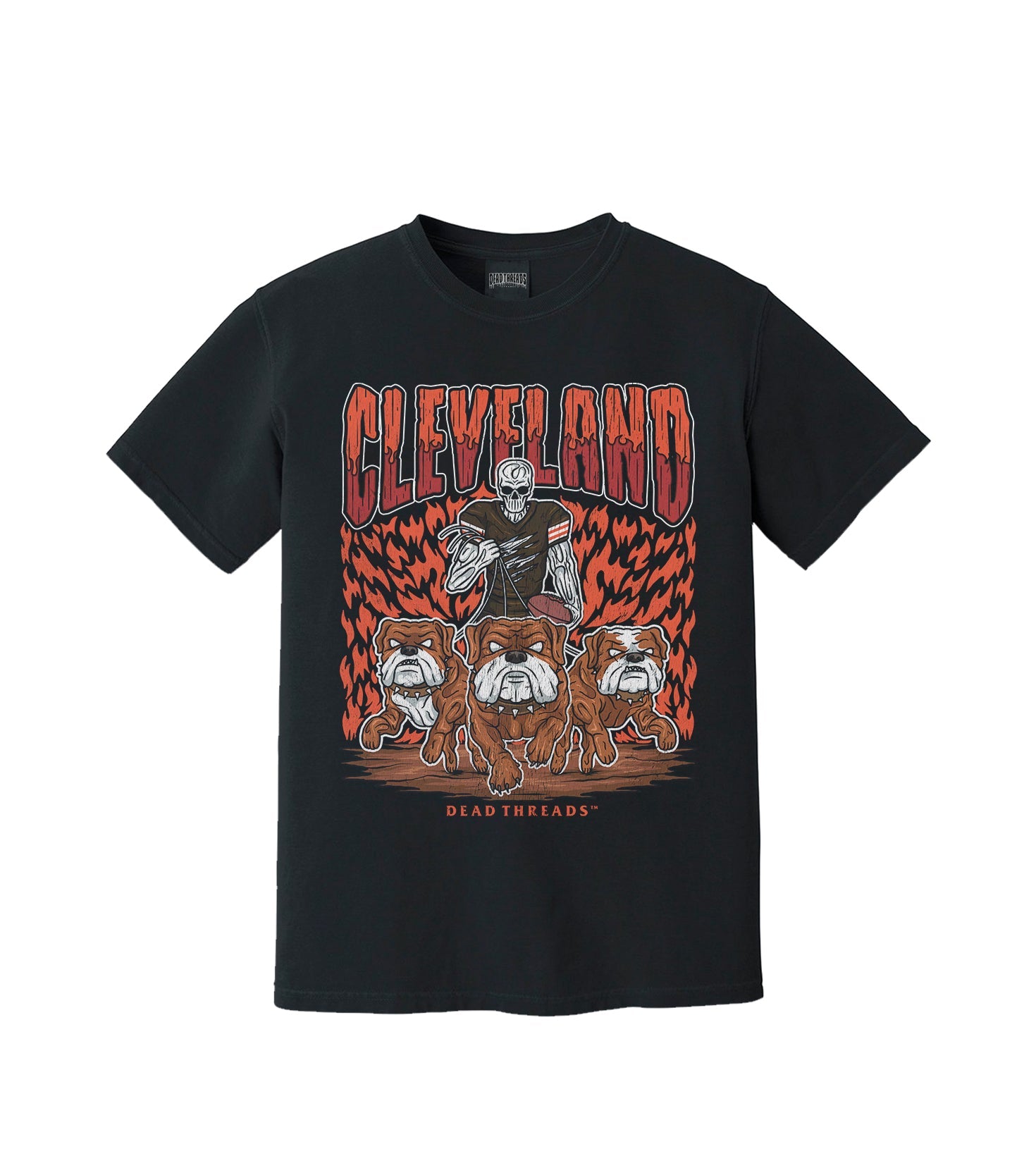 CLEVELAND FOOTBALL – T-Shirt – Dead Threads Apparel