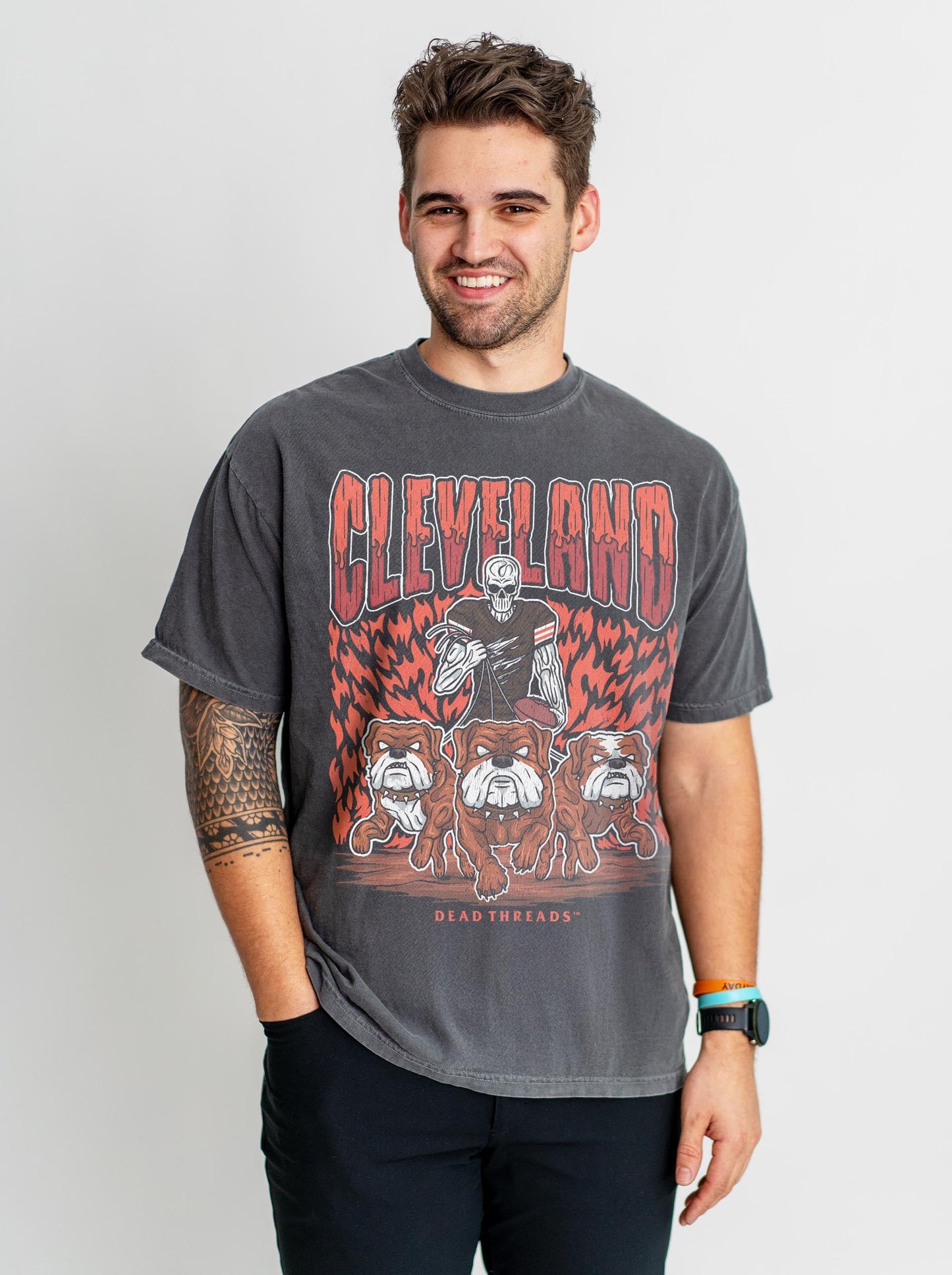 CLEVELAND FOOTBALL – T-Shirt – Dead Threads Apparel
