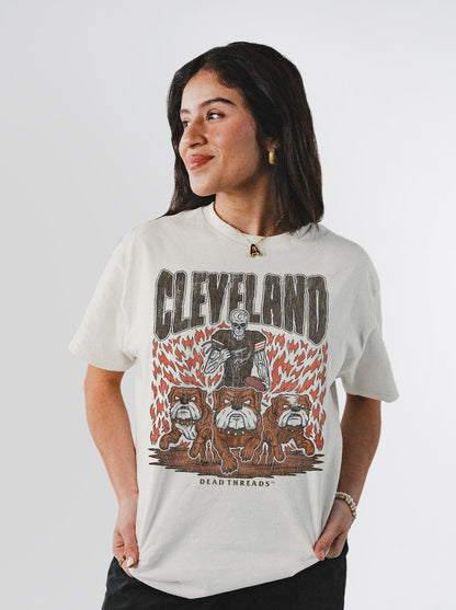 CLEVELAND FOOTBALL – T-Shirt – Dead Threads Apparel