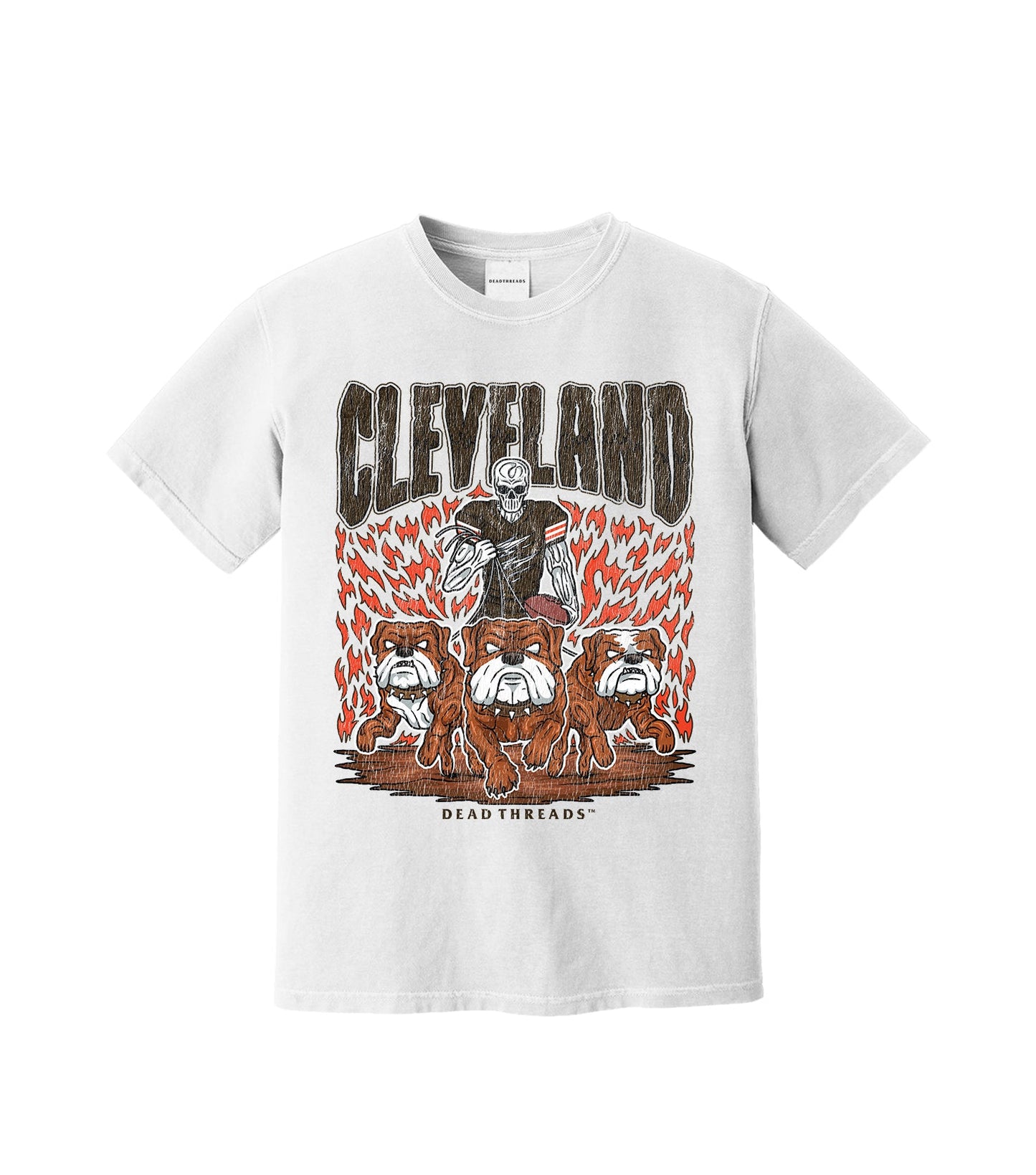 CLEVELAND FOOTBALL – T-Shirt – Dead Threads Apparel