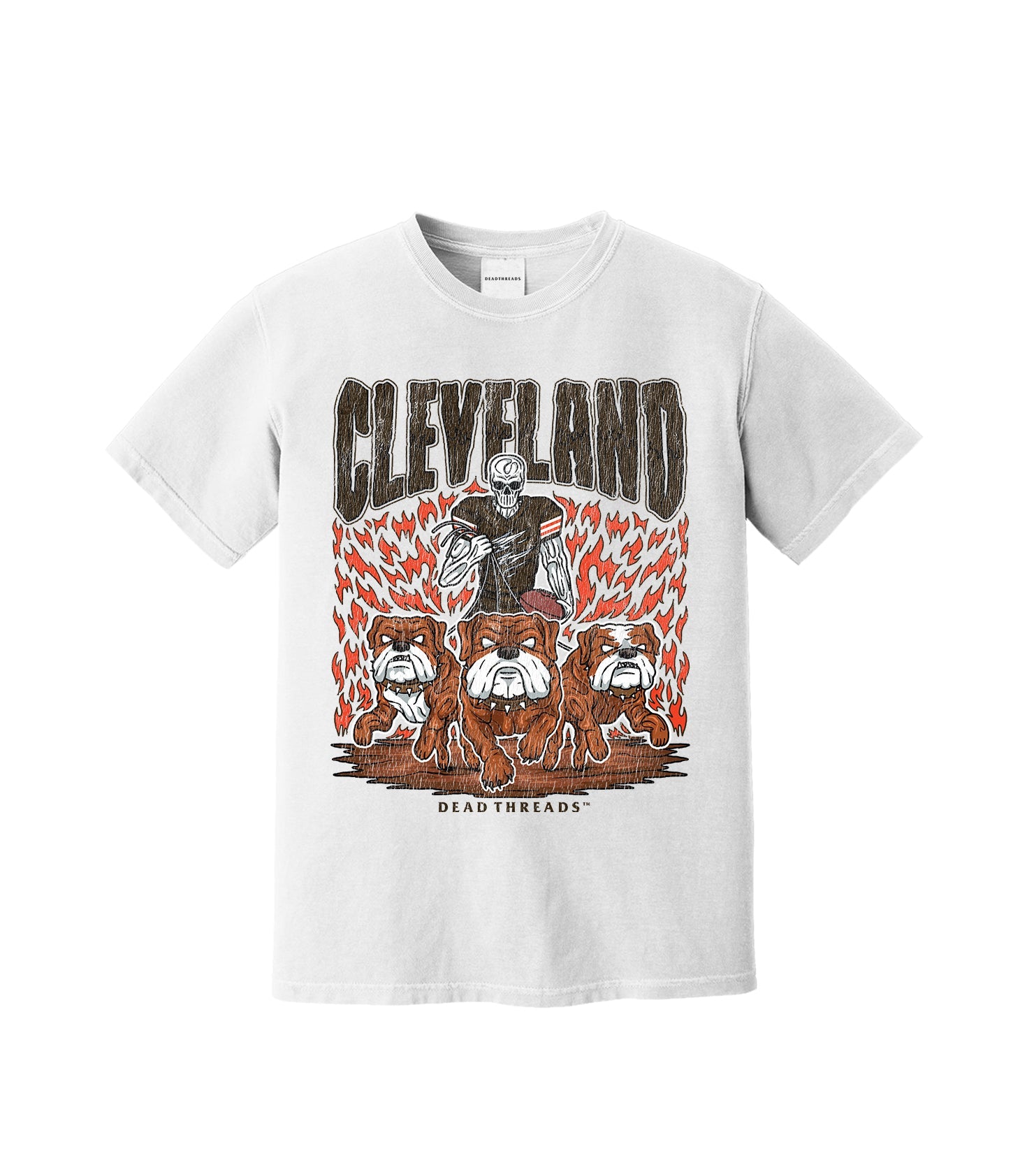 CLEVELAND FOOTBALL – T-Shirt – Dead Threads Apparel