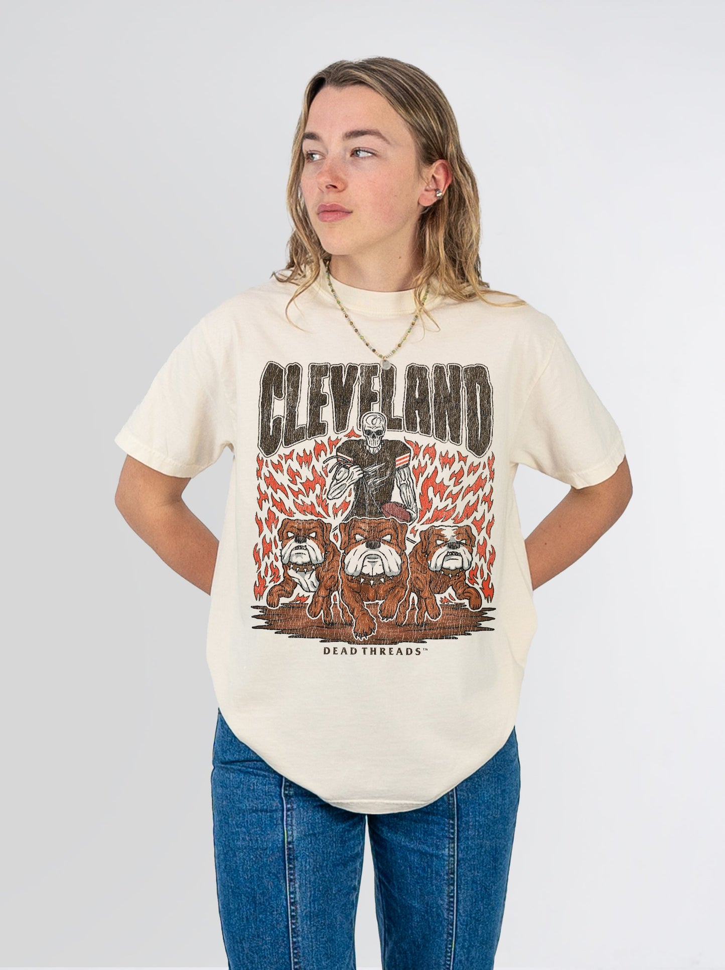 CLEVELAND FOOTBALL – T-Shirt – Dead Threads Apparel
