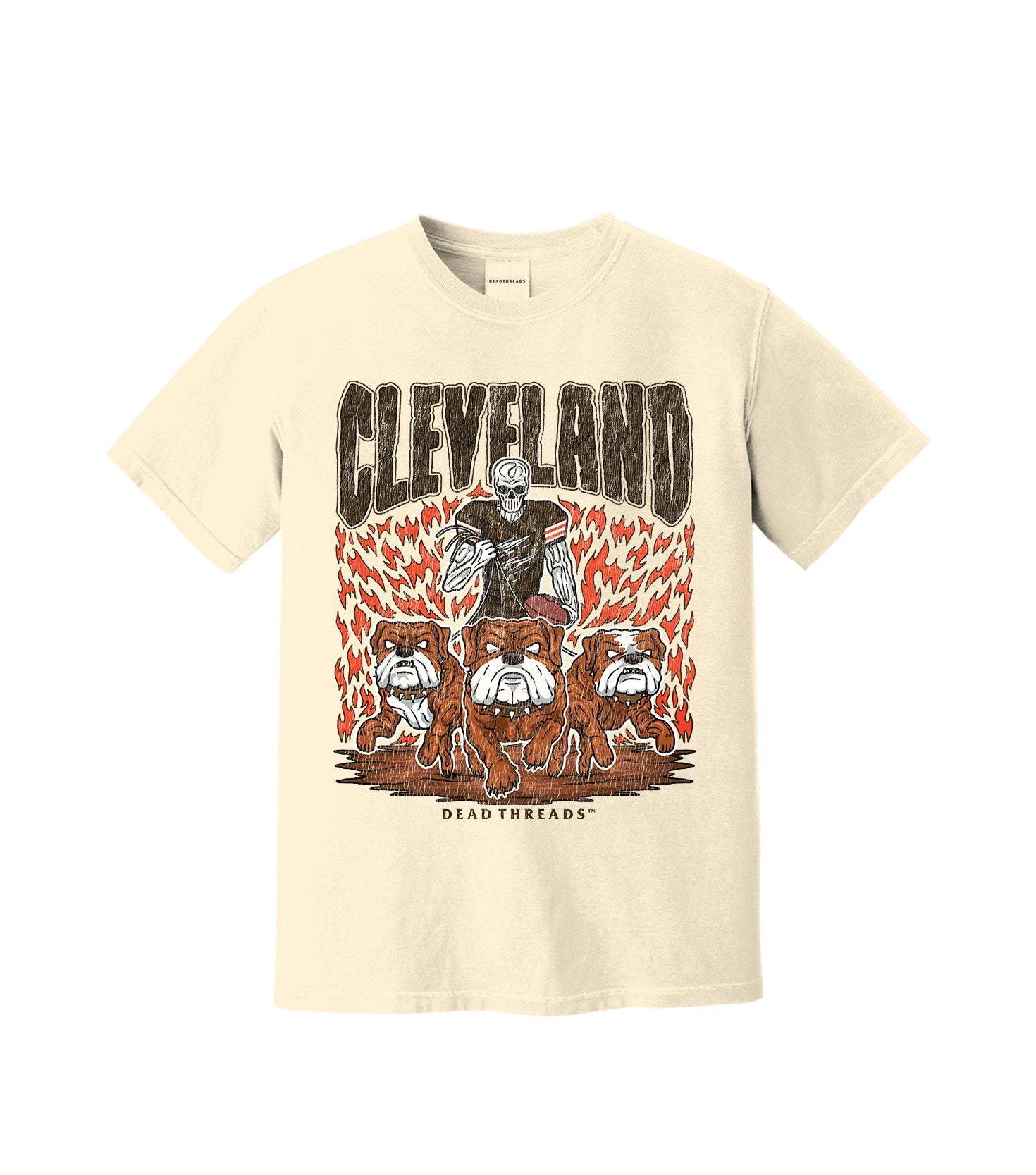 CLEVELAND FOOTBALL – T-Shirt – Dead Threads Apparel