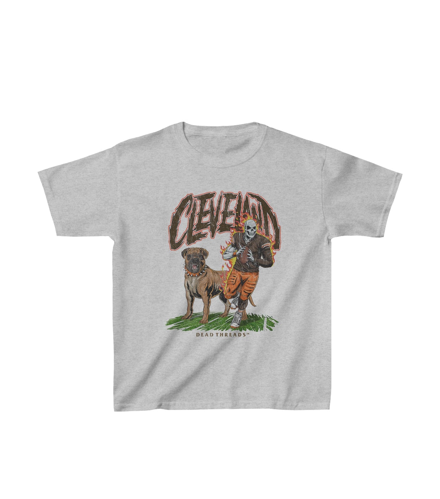 CLEVELAND FOOTBALL v2 - KIDS – Kids clothes – Dead Threads Apparel