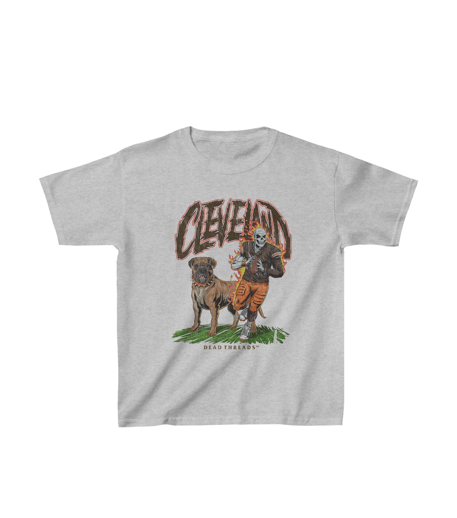 CLEVELAND FOOTBALL v2 - KIDS – Kids clothes – Dead Threads Apparel