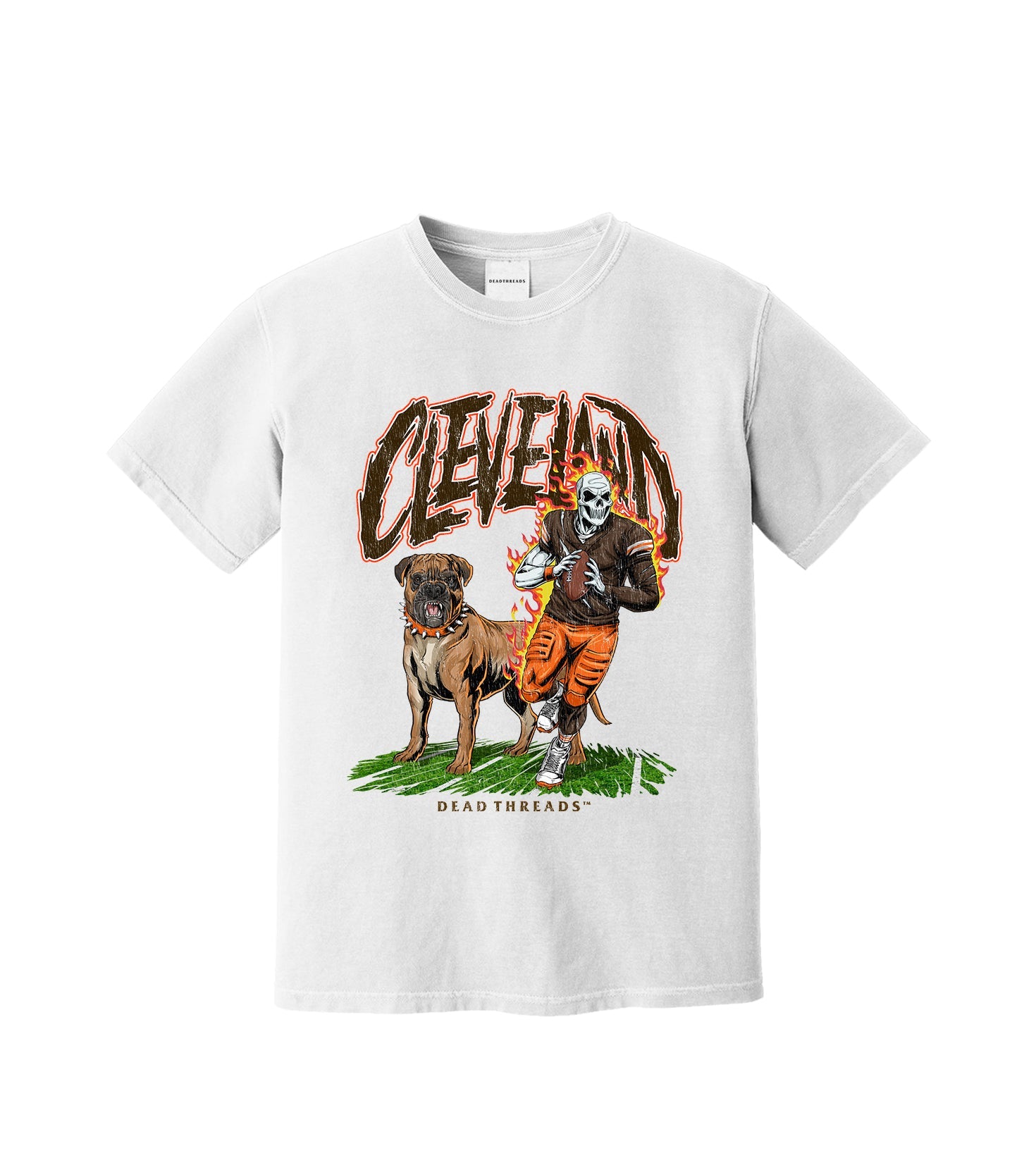 CLEVELAND FOOTBALL v2 – T-Shirt – Dead Threads Apparel