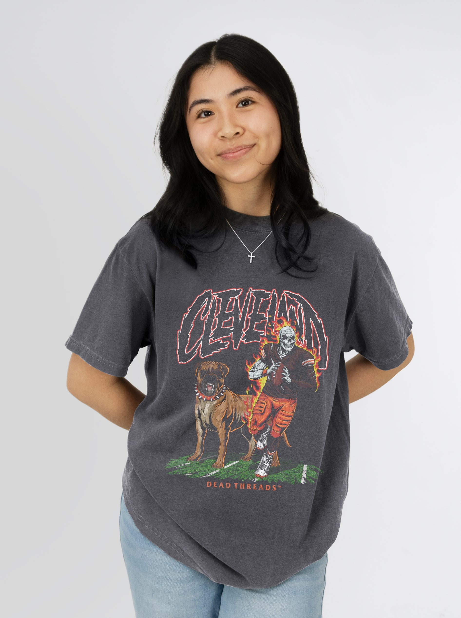 CLEVELAND FOOTBALL v2 – T-Shirt – Dead Threads Apparel