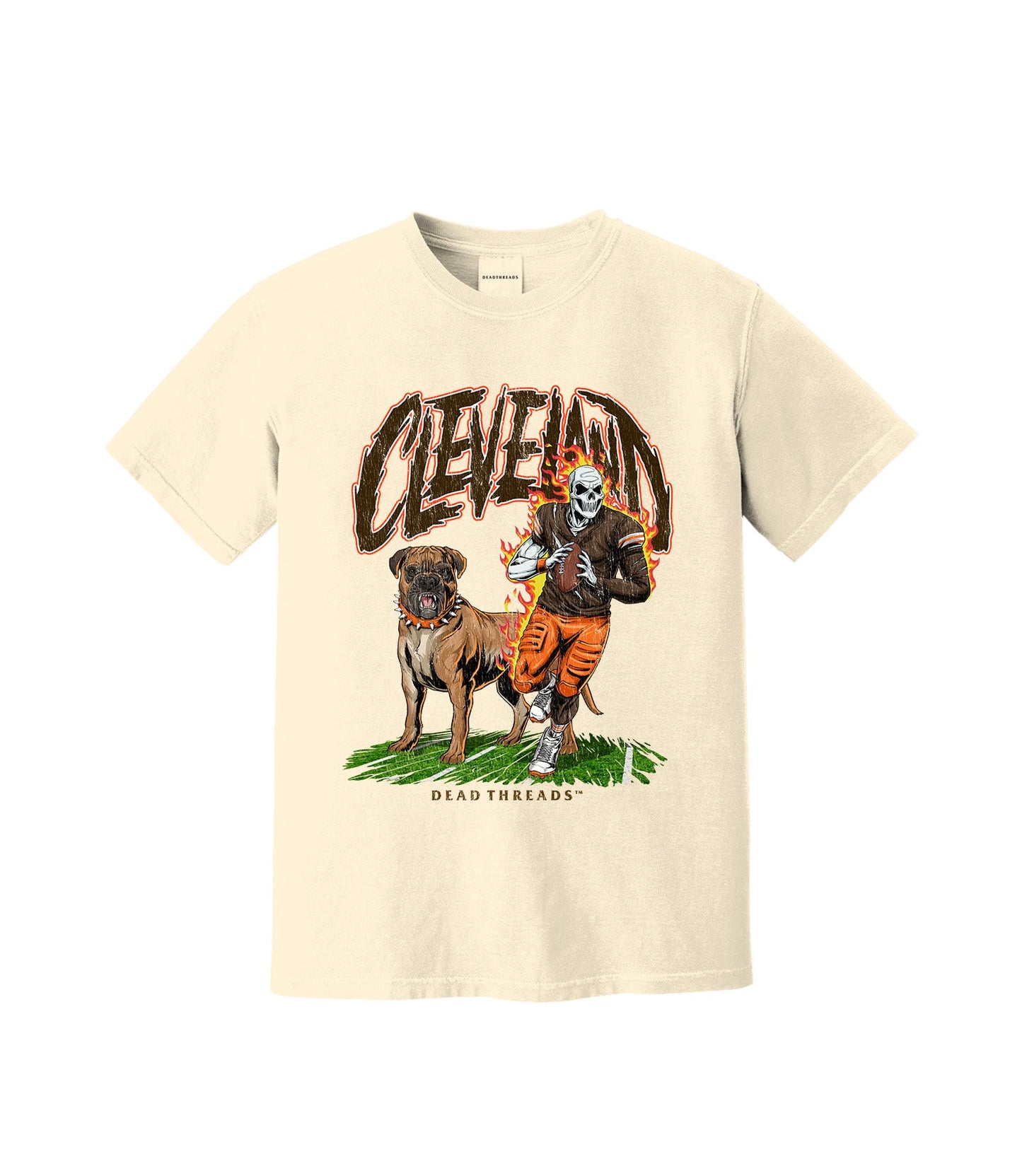 CLEVELAND FOOTBALL v2 – T-Shirt – Dead Threads Apparel