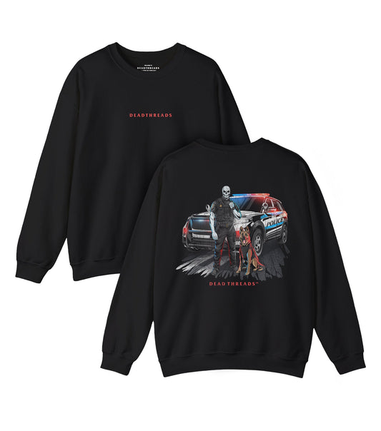 CODE 3s & K9s - “DT ESSENTIAL" CREWNECK SWEATSHIRT – Sweatshirt – Dead Threads Apparel