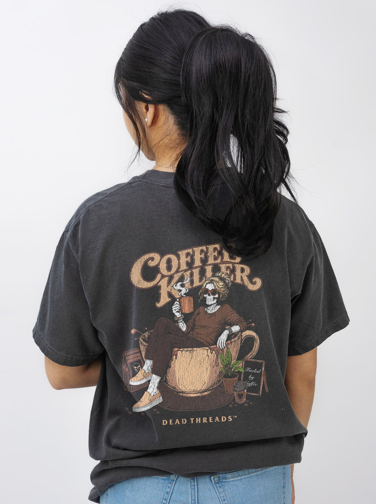 COFFEE KILLER - “DT ESSENTIAL" PREMIUM T-SHIRT – T-Shirt – Dead Threads Apparel