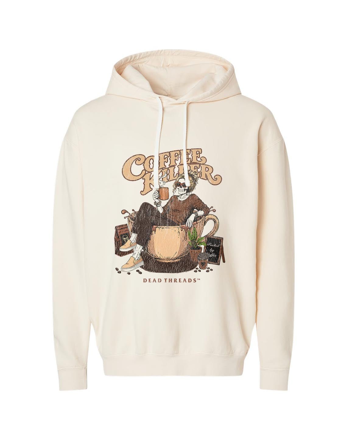COFFEE KILLER - LIGHTWEIGHT HOODIE – Lightweight – Dead Threads Apparel