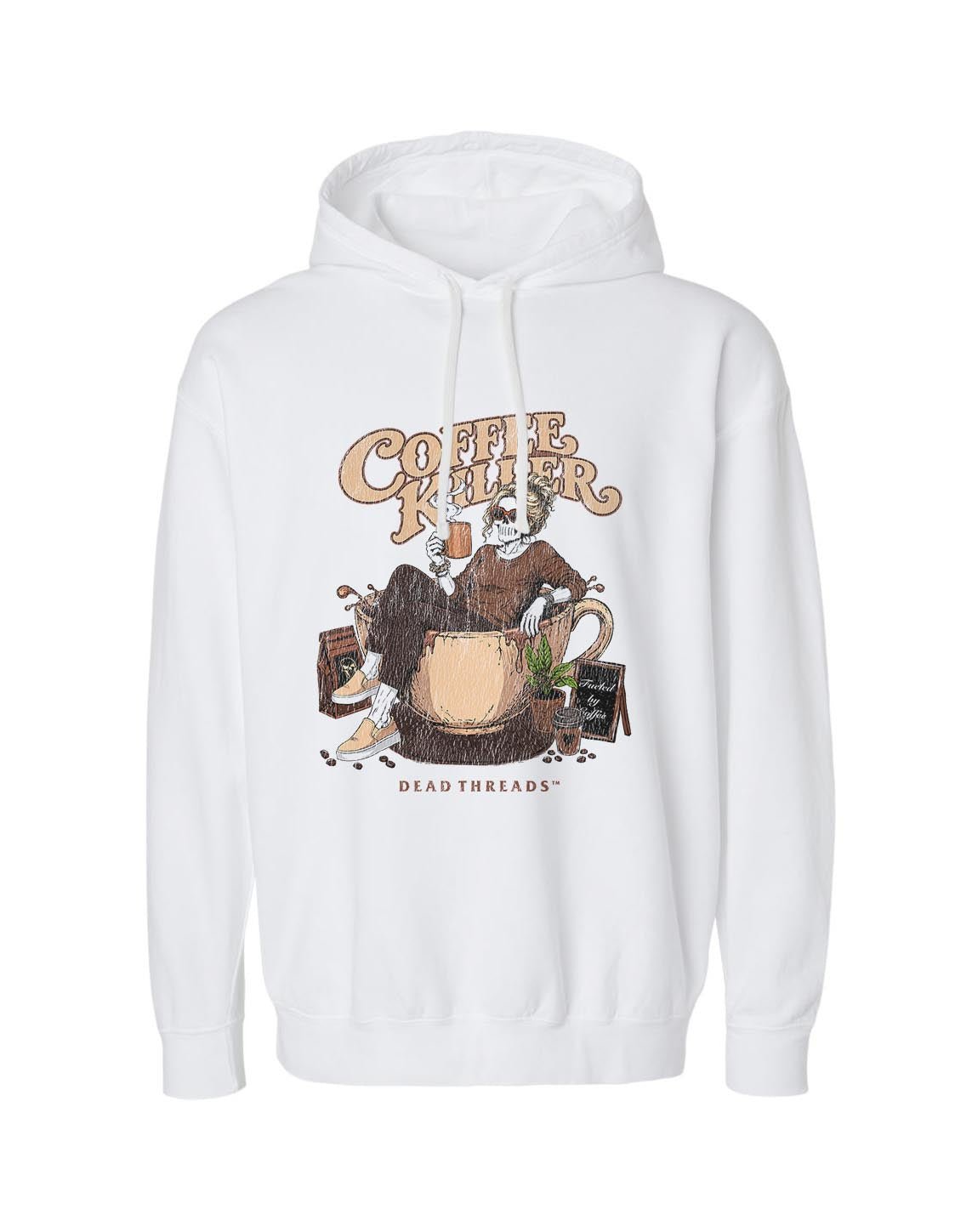 COFFEE KILLER - LIGHTWEIGHT HOODIE – Lightweight – Dead Threads Apparel