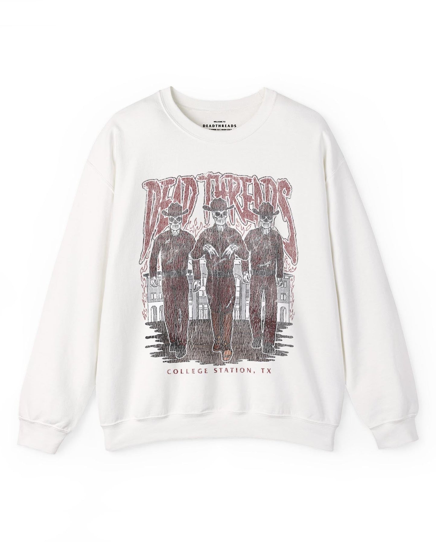 COLLEGE STATION - CREWNECK SWEATSHIRT – Sweatshirt – Dead Threads Apparel