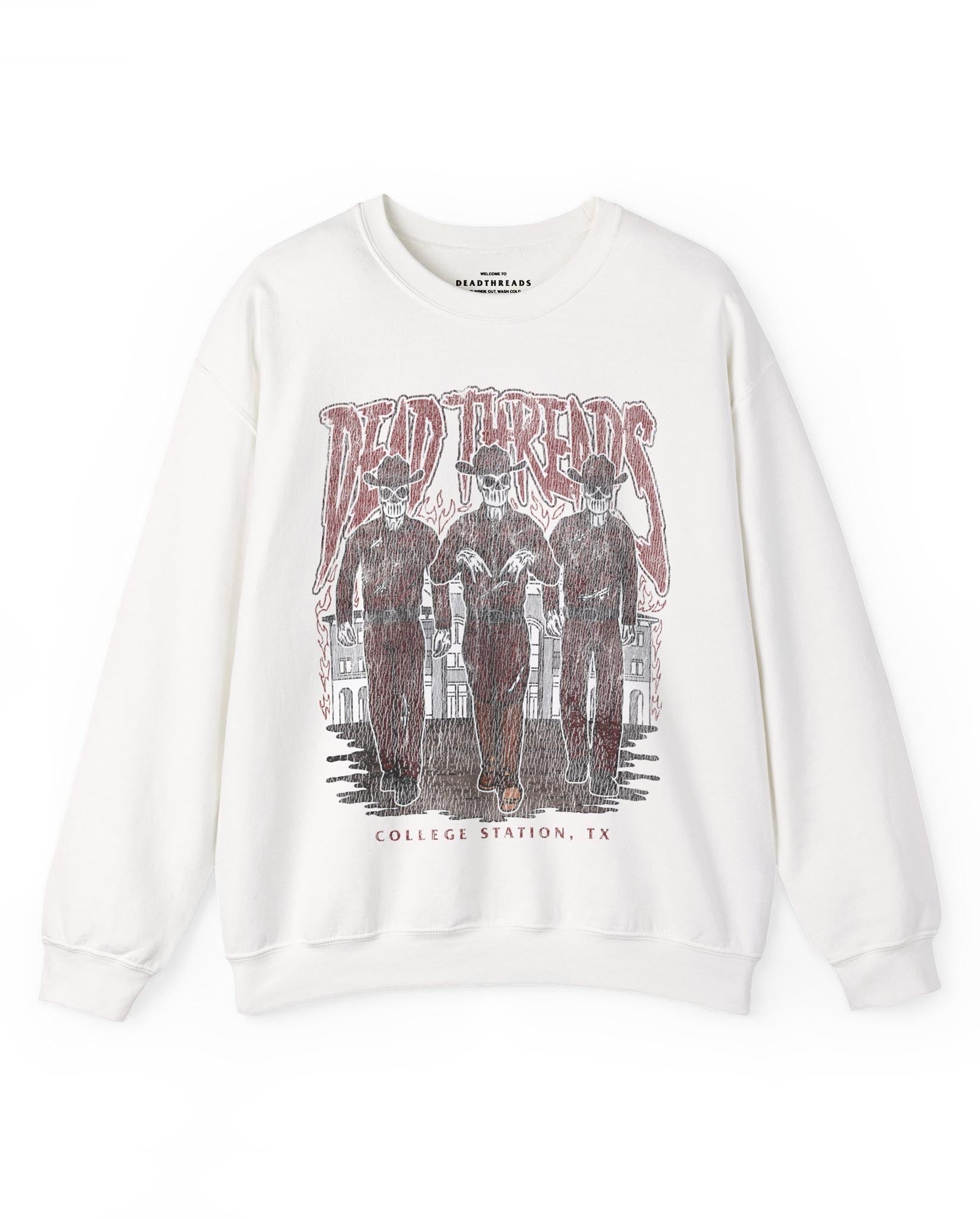 COLLEGE STATION - CREWNECK SWEATSHIRT – Sweatshirt – Dead Threads Apparel