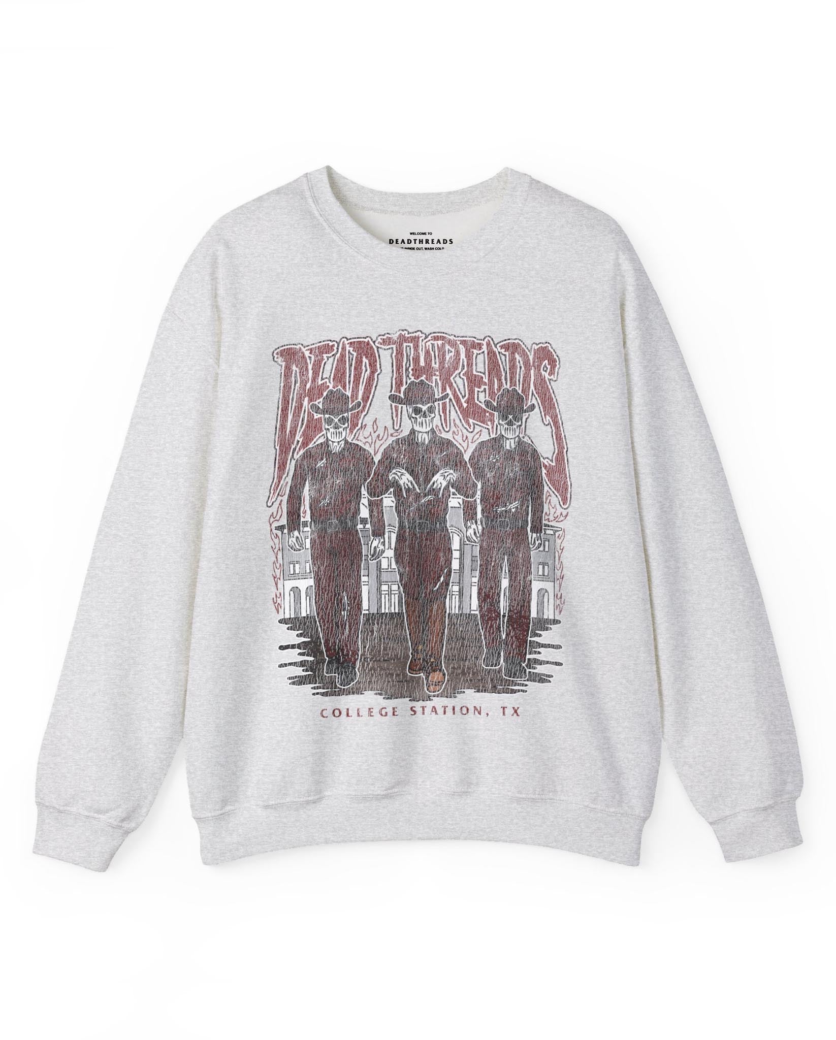 COLLEGE STATION - CREWNECK SWEATSHIRT – Sweatshirt – Dead Threads Apparel
