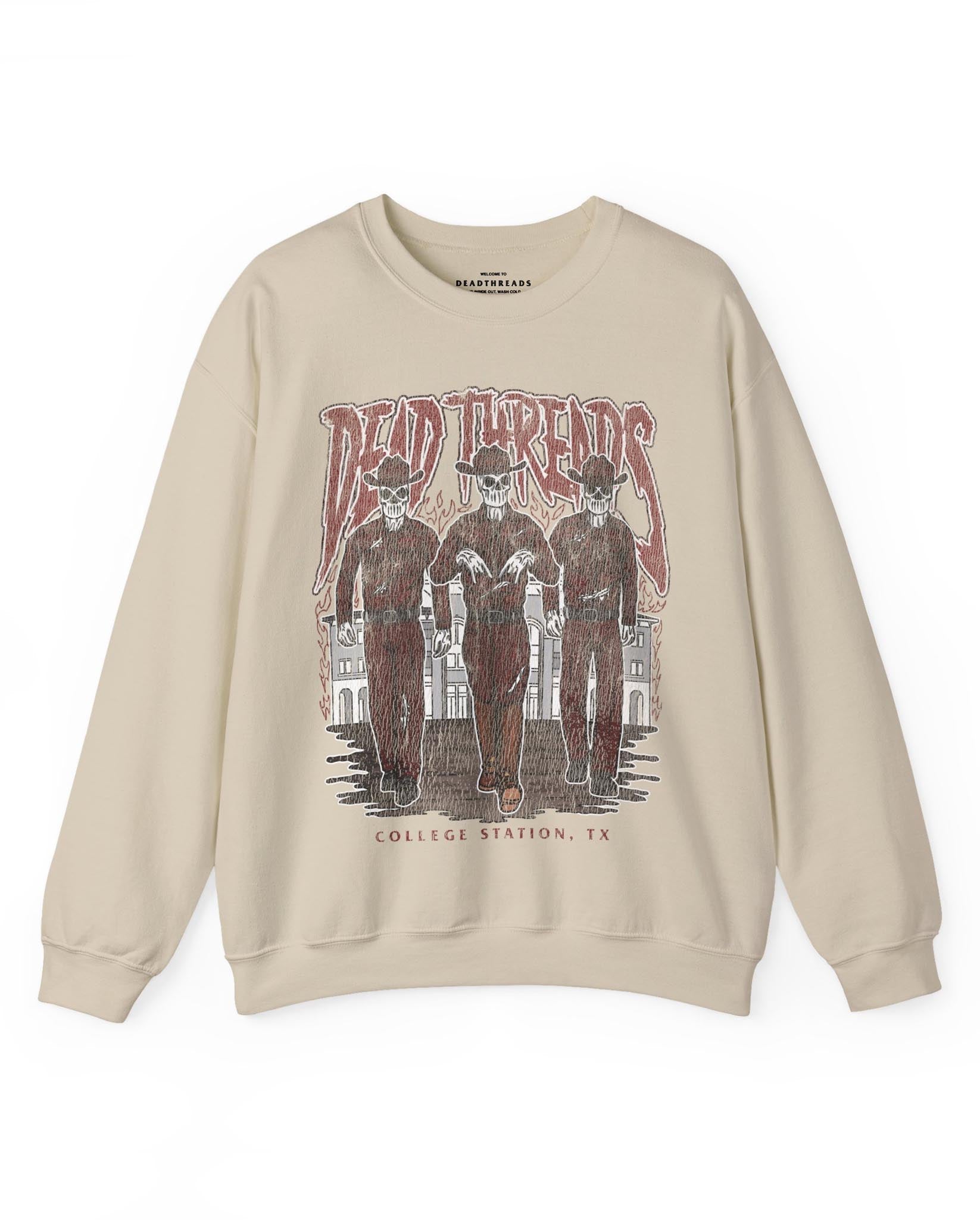 COLLEGE STATION - CREWNECK SWEATSHIRT – Sweatshirt – Dead Threads Apparel