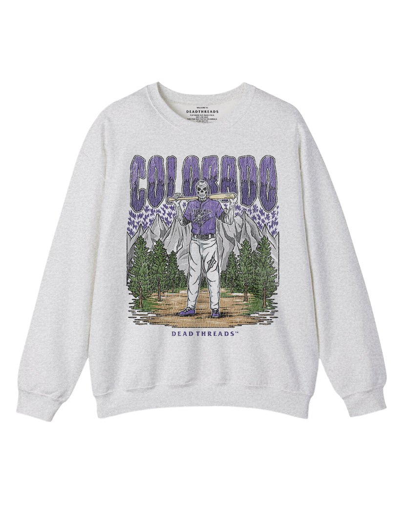 COLORADO BASEBALL CREWNECK SWEATSHIRT – Sweatshirt – Dead Threads Apparel