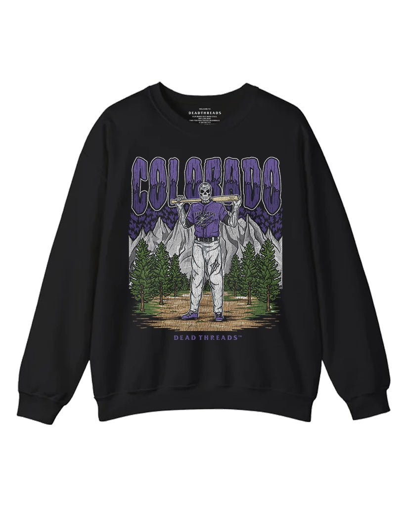 COLORADO BASEBALL CREWNECK SWEATSHIRT – Sweatshirt – Dead Threads Apparel