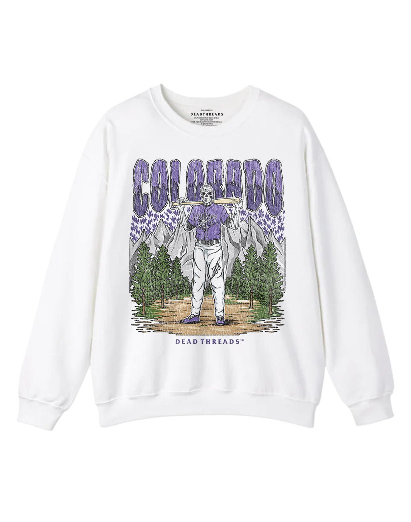 COLORADO BASEBALL CREWNECK SWEATSHIRT – Sweatshirt – Dead Threads Apparel