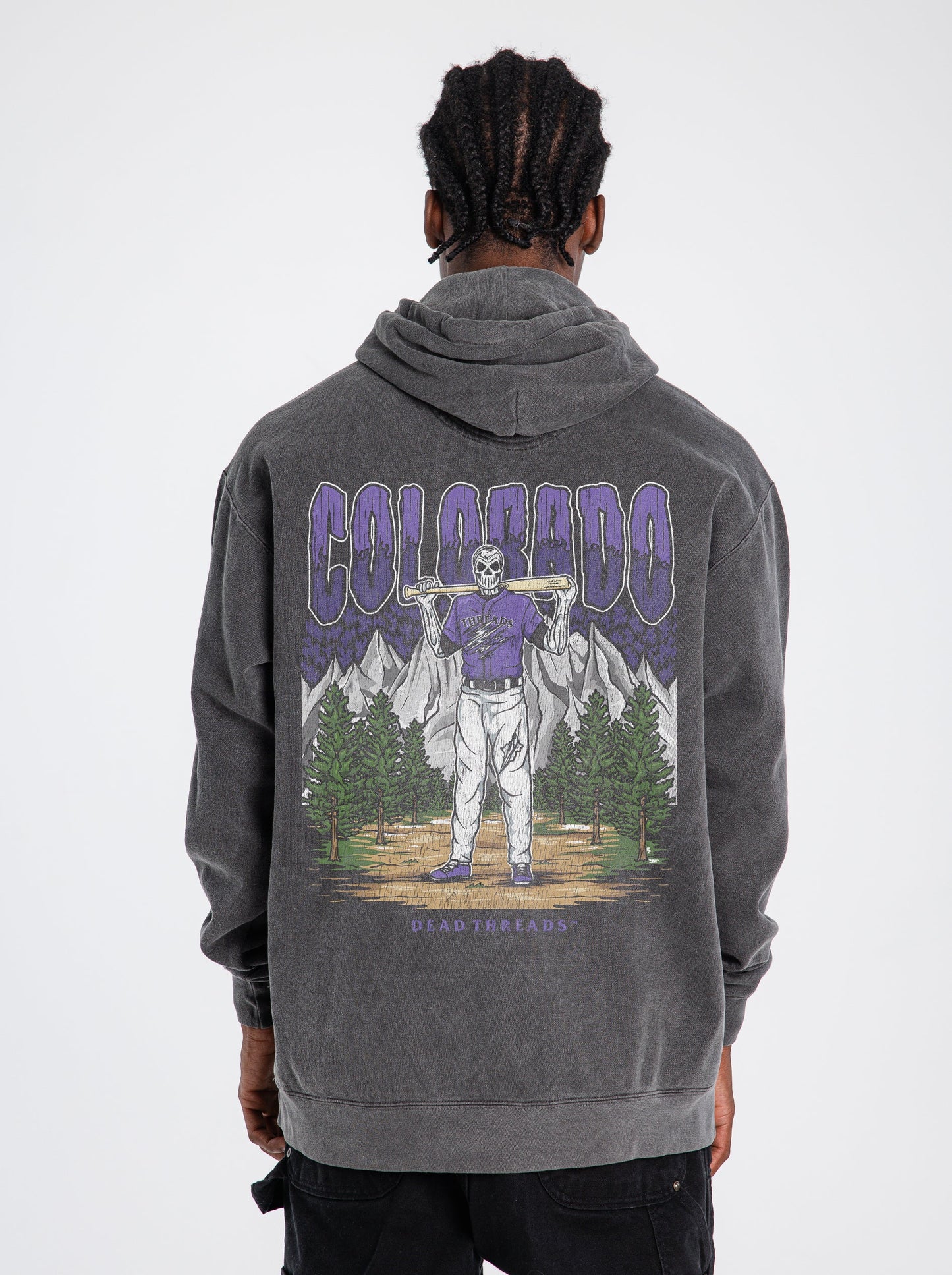 COLORADO BASEBALL - “DT ESSENTIAL" HOODIE – Hoodie – Dead Threads Apparel