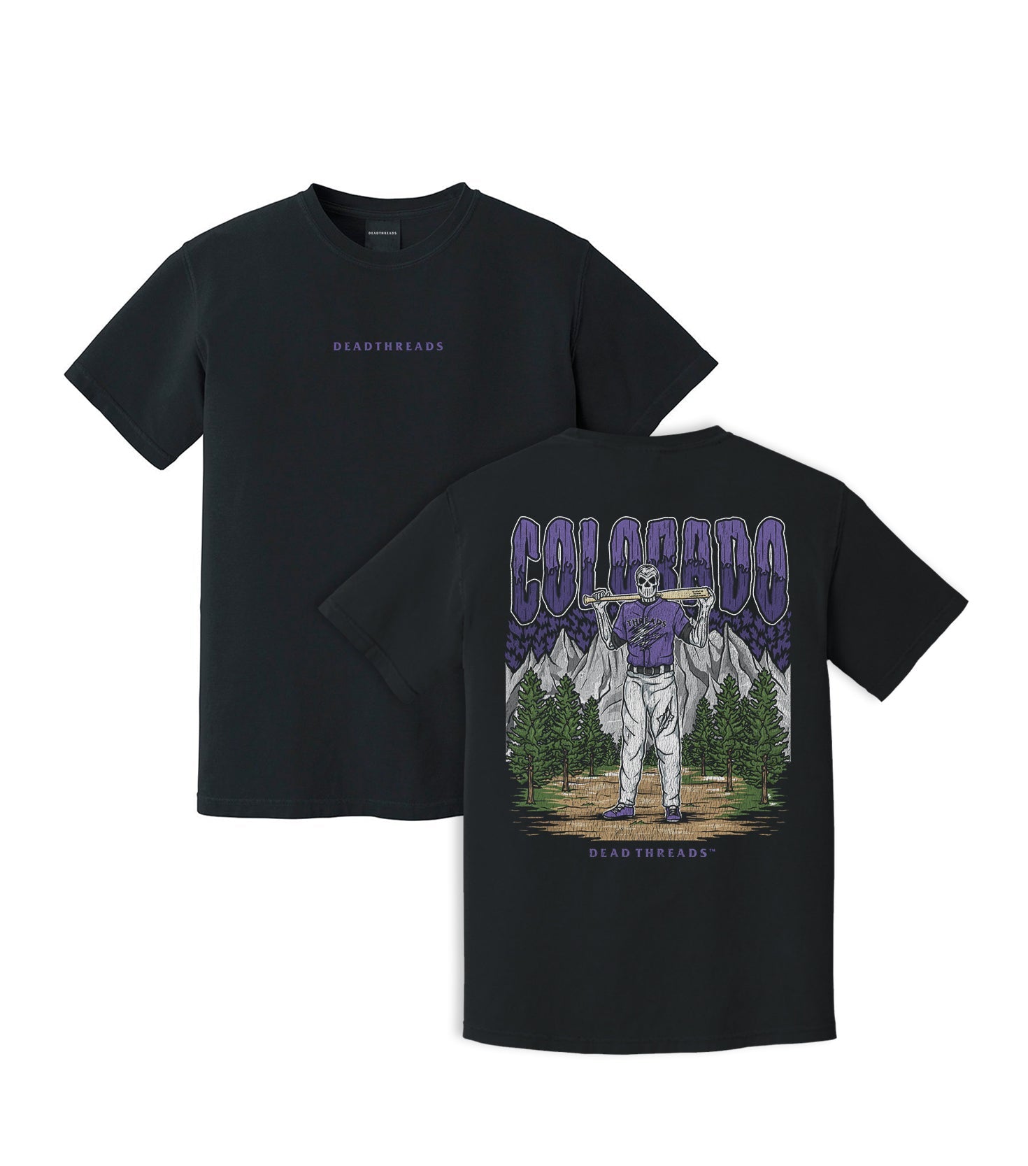 COLORADO BASEBALL - “DT ESSENTIAL" PREMIUM T - SHIRT – T-Shirt – Dead Threads Apparel