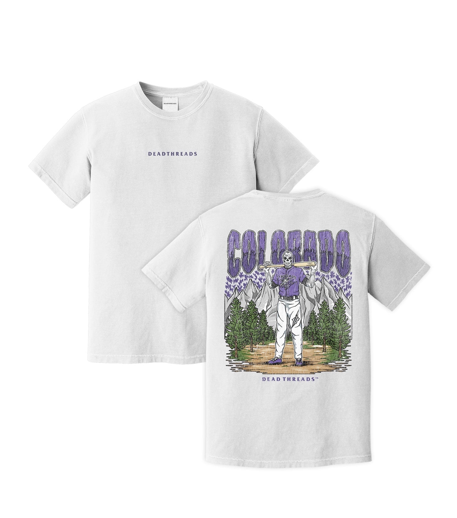 COLORADO BASEBALL - “DT ESSENTIAL" PREMIUM T - SHIRT – T-Shirt – Dead Threads Apparel