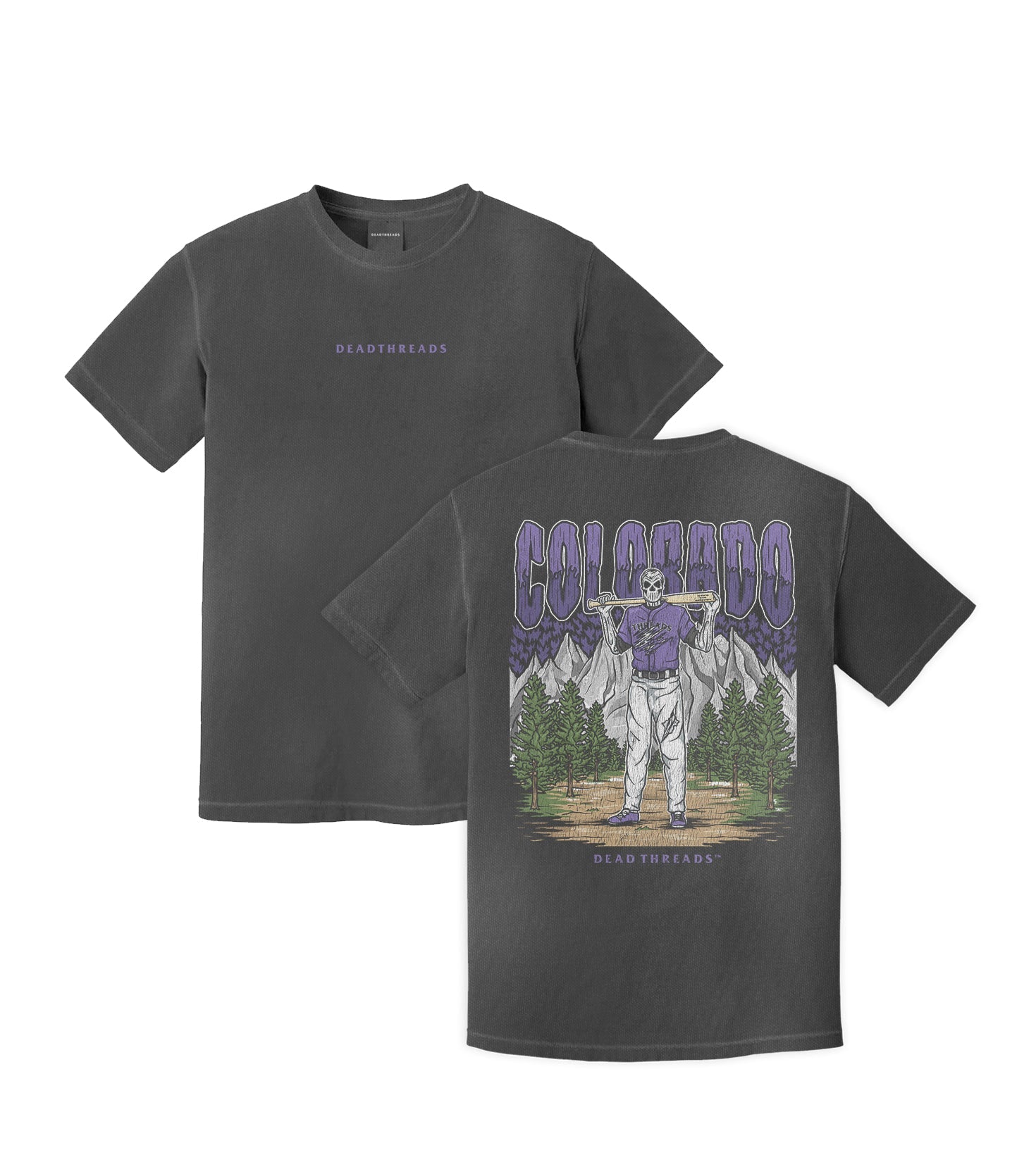 COLORADO BASEBALL - “DT ESSENTIAL" PREMIUM T - SHIRT – T-Shirt – Dead Threads Apparel