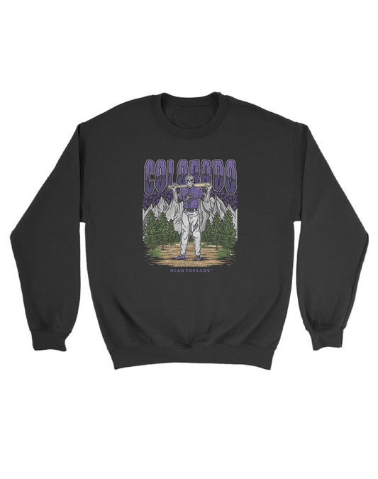 COLORADO BASEBALL KIDS CREWNECK SWEATSHIRT – Kids clothes – Dead Threads Apparel