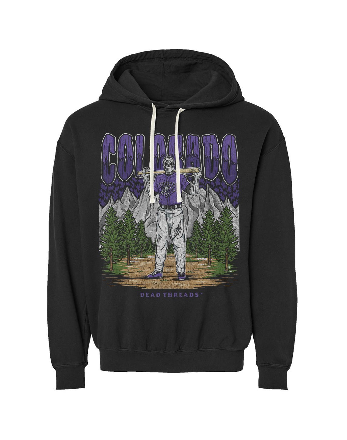 COLORADO BASEBALL - LIGHTWEIGHT HOODIE – Lightweight – Dead Threads Apparel