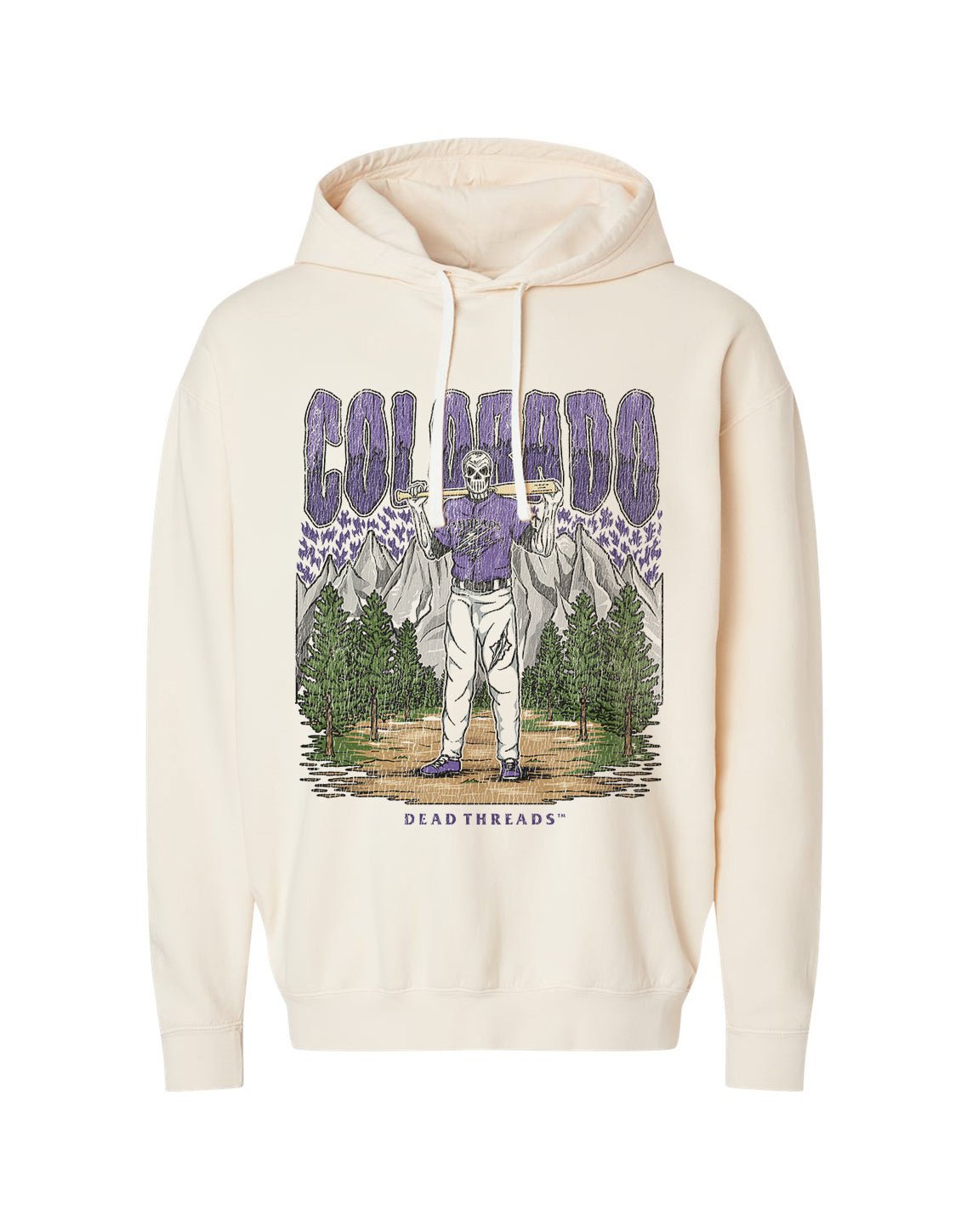 COLORADO BASEBALL - LIGHTWEIGHT HOODIE – Lightweight – Dead Threads Apparel