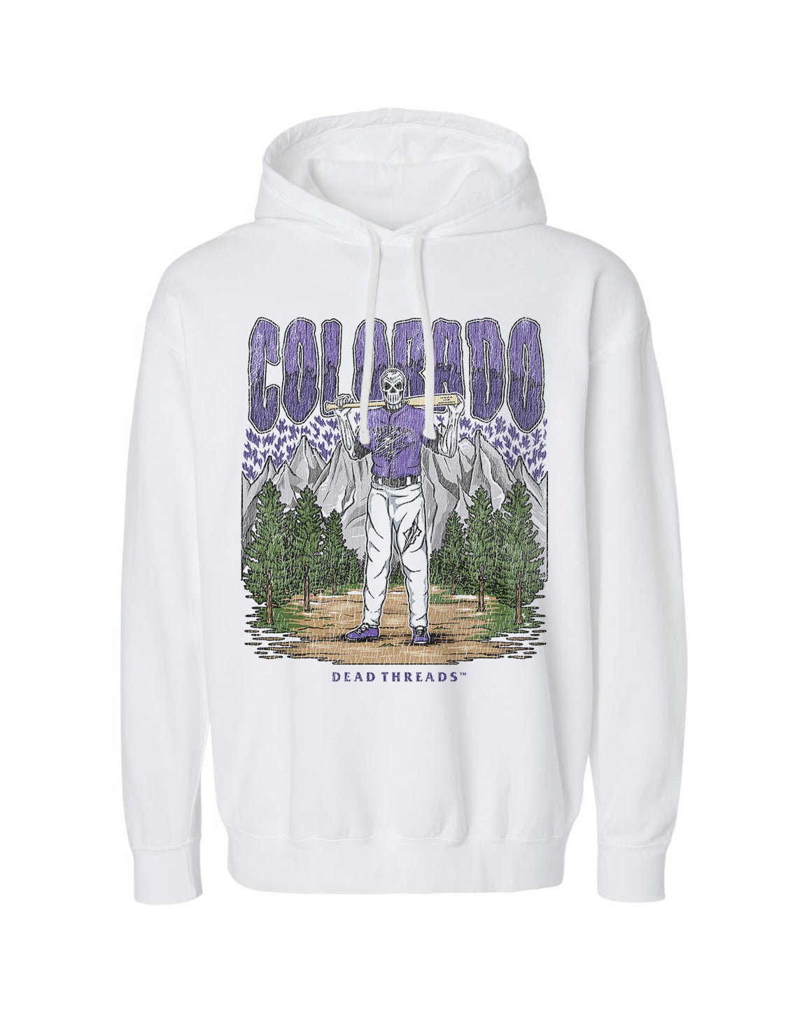 COLORADO BASEBALL - LIGHTWEIGHT HOODIE – Lightweight – Dead Threads Apparel