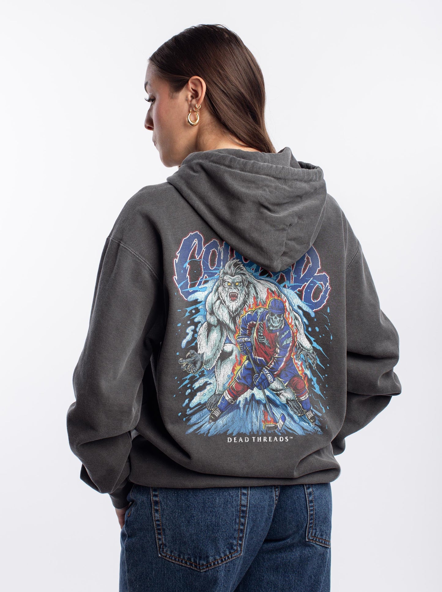 COLORADO HOCKEY - “DT ESSENTIAL" HOODIE – Hoodie – Dead Threads Apparel