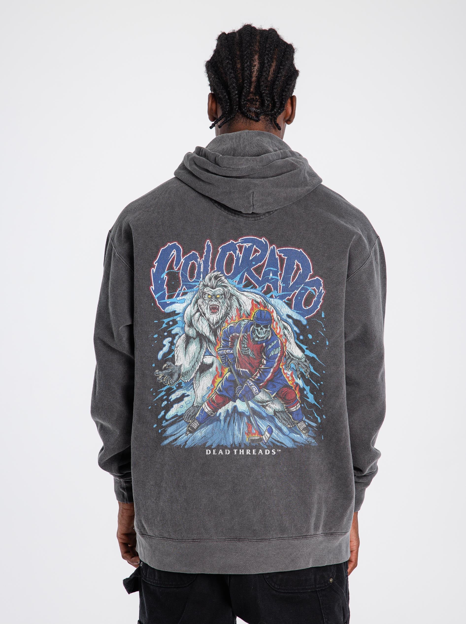COLORADO HOCKEY - “DT ESSENTIAL" HOODIE – Hoodie – Dead Threads Apparel
