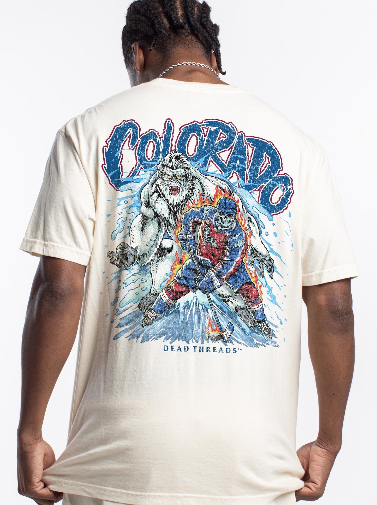 COLORADO HOCKEY - “DT ESSENTIAL" PREMIUM T - SHIRT – T-Shirt – Dead Threads Apparel