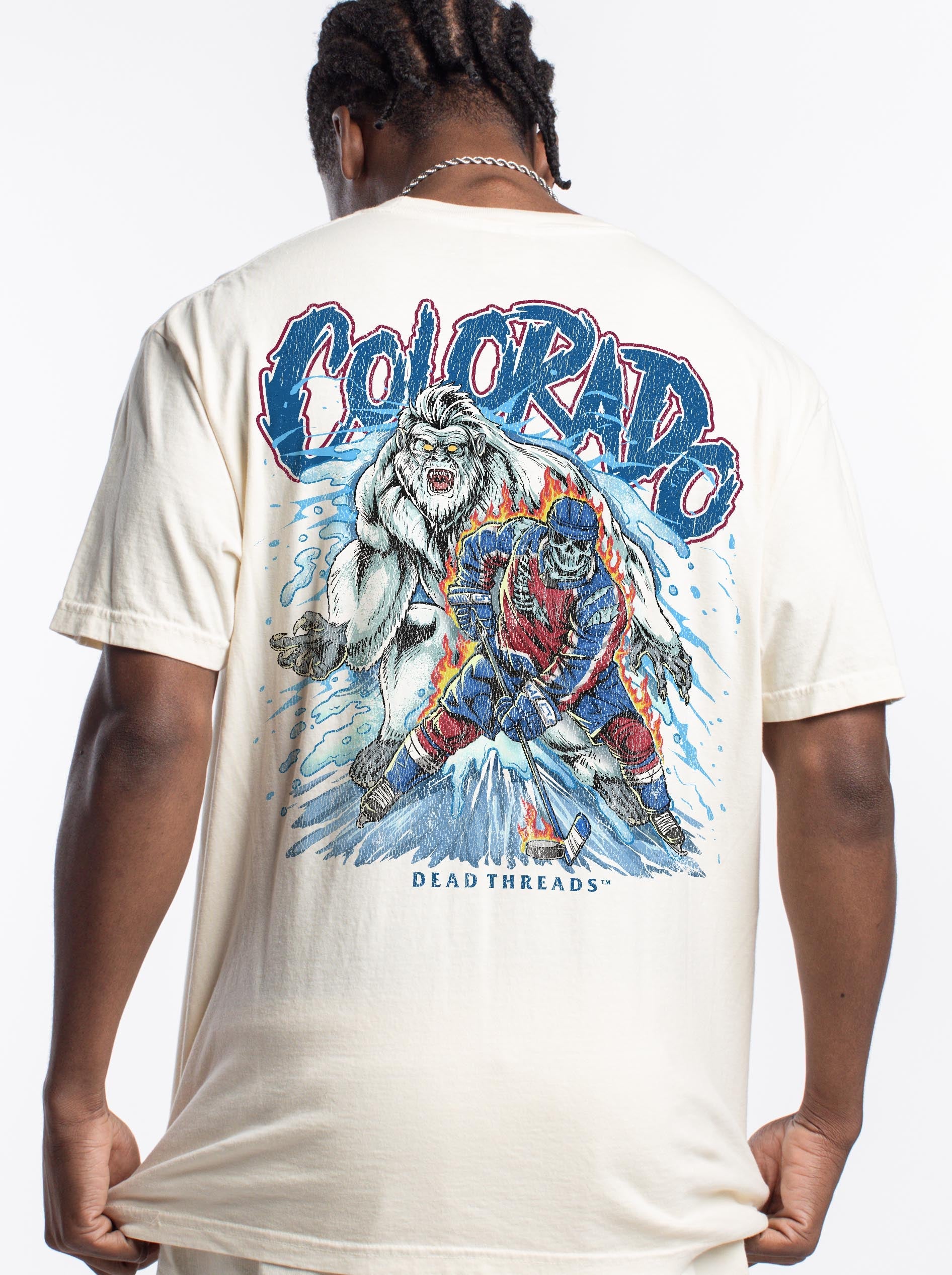 COLORADO HOCKEY - “DT ESSENTIAL" PREMIUM T - SHIRT – T-Shirt – Dead Threads Apparel