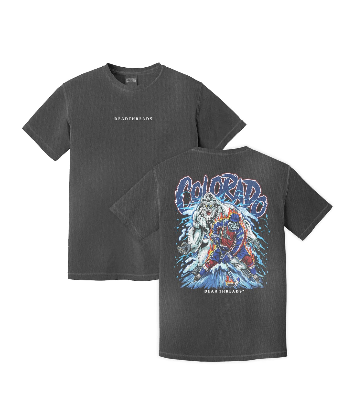 COLORADO HOCKEY - “DT ESSENTIAL" PREMIUM T - SHIRT – T-Shirt – Dead Threads Apparel