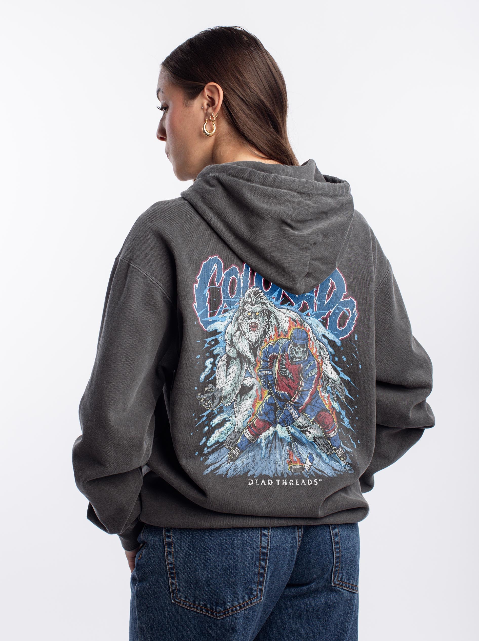 COLORADO HOCKEY - HOODIE – Hoodie – Dead Threads Apparel