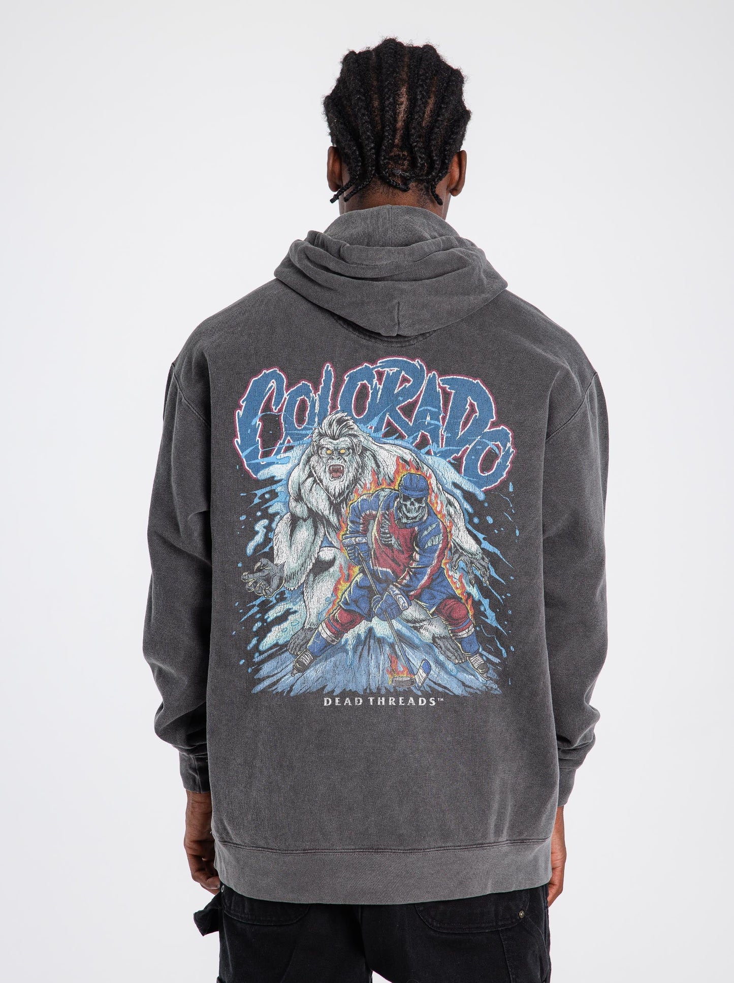 COLORADO HOCKEY - HOODIE – Hoodie – Dead Threads Apparel