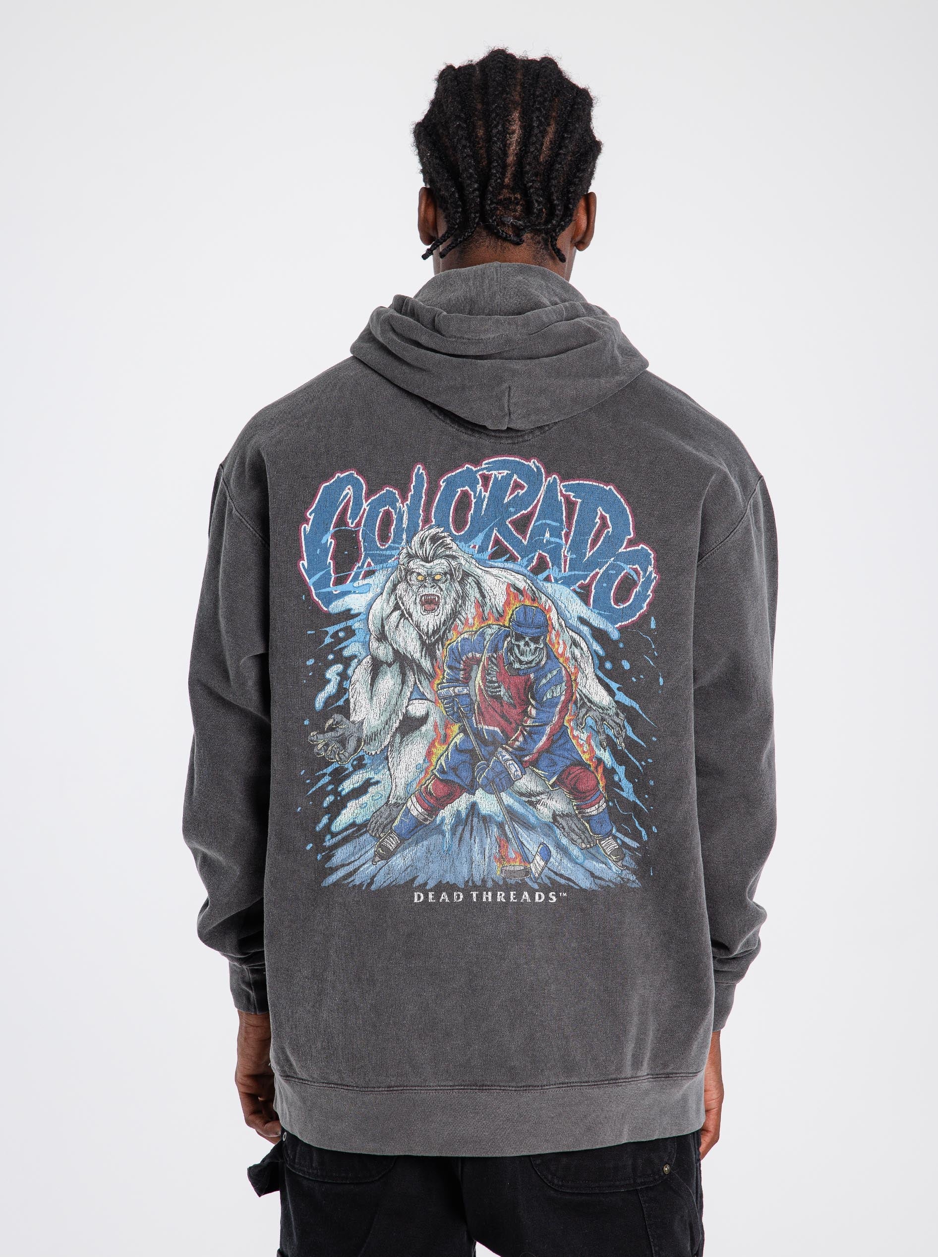COLORADO HOCKEY - HOODIE – Hoodie – Dead Threads Apparel