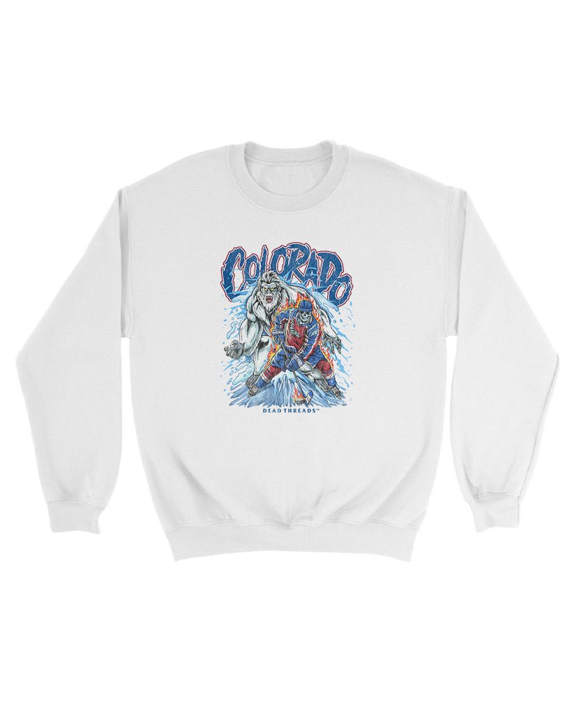 COLORADO HOCKEY KIDS CREWNECK SWEATSHIRT – Kids clothes – Dead Threads Apparel