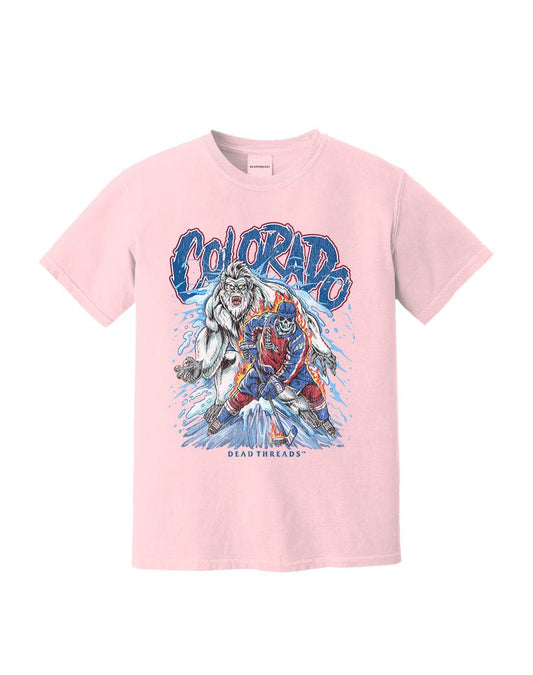 COLORADO HOCKEY - PINK – T-Shirt – Dead Threads Apparel