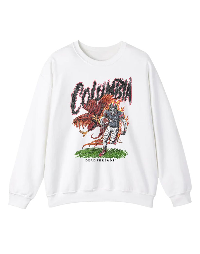 COLUMBIA FOOTBALL CREWNECK SWEATSHIRT – Sweatshirt – Dead Threads Apparel