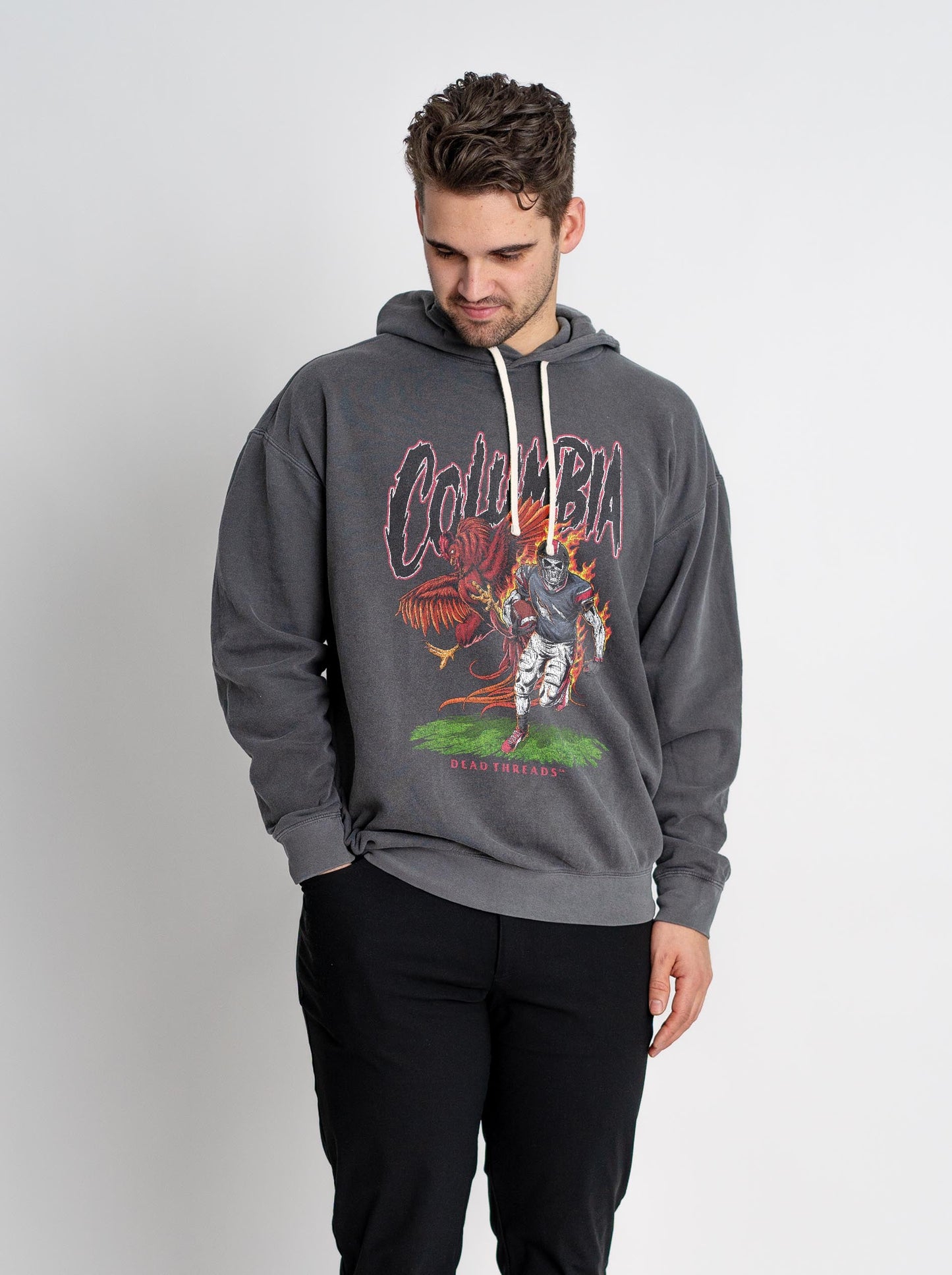 COLUMBIA FOOTBALL - LIGHTWEIGHT HOODIE – Lightweight – Dead Threads Apparel