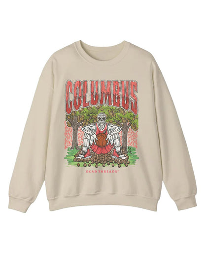 COLUMBUS BASKETBALL CREWNECK SWEATSHIRT – Sweatshirt – Dead Threads Apparel