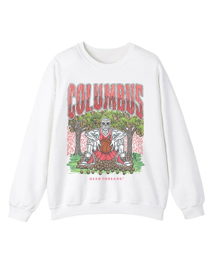 COLUMBUS BASKETBALL CREWNECK SWEATSHIRT – Sweatshirt – Dead Threads Apparel