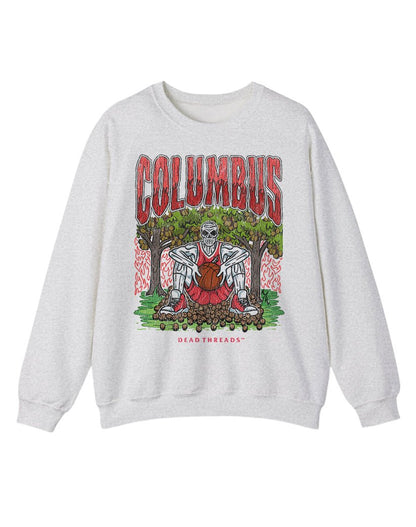 COLUMBUS BASKETBALL CREWNECK SWEATSHIRT – Sweatshirt – Dead Threads Apparel